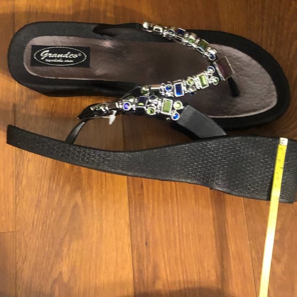 Grandco Sandals ~ Lily ~ Black Sole - Picture 5 of 6